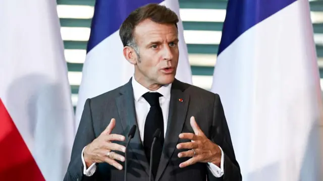 French President Emmanuel Macron