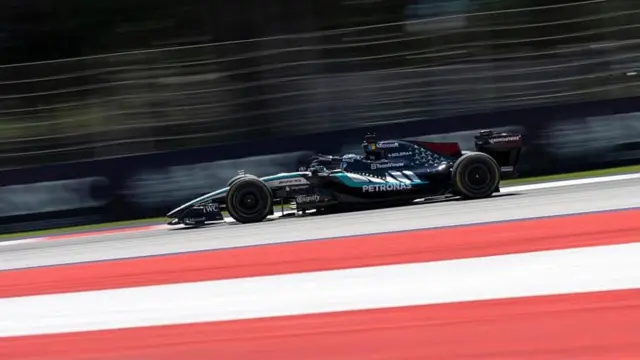 Kimi Antonelli during second practice at the 2026 Austrian Grand Prix
