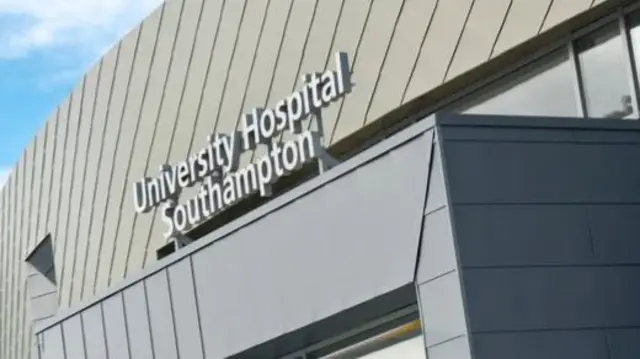 University Hospital Southampton NHS Foundation Trust sign