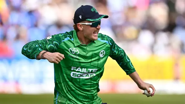 Ben Calitz of Ireland celebrates