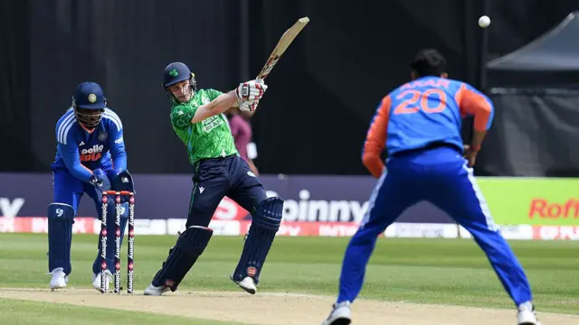Lorcan Tucker hits out against India