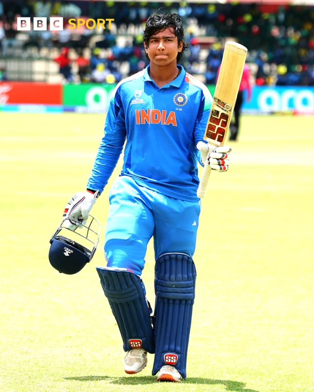 Sooryavanshi will become the youngest international debutant if selected for India in Friday's T20I against Ireland