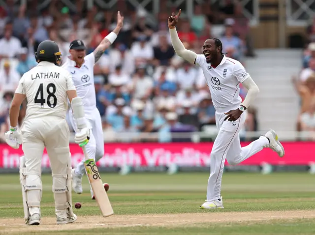 Jofer Archer Celebrating