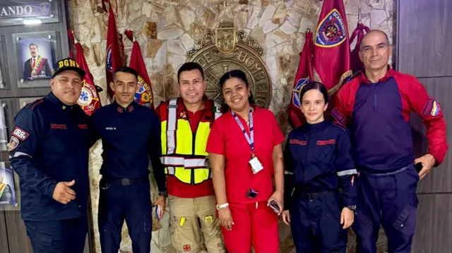 Daniel Velázquez Martínez pictured with colleagues