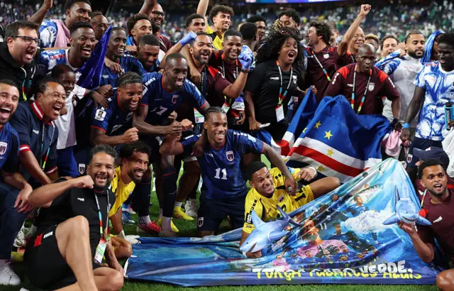 Cape Verde celebrate