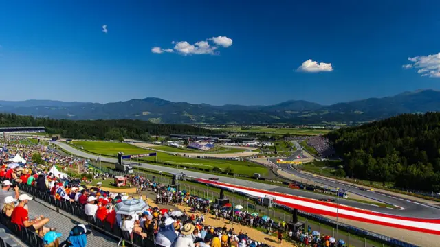 View from the Red Bull Ring