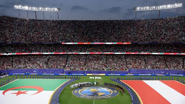 Algeria v Austria pre-match