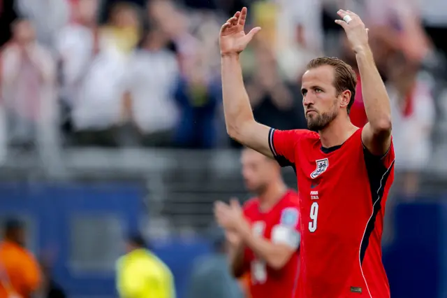 Harry Kane celebrates