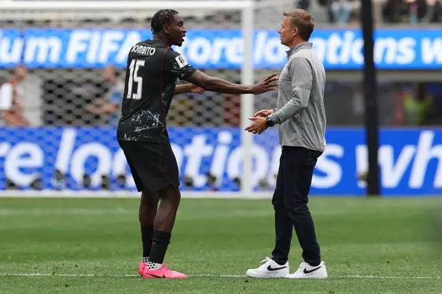 Moise Bombito calling Jesse Marsch