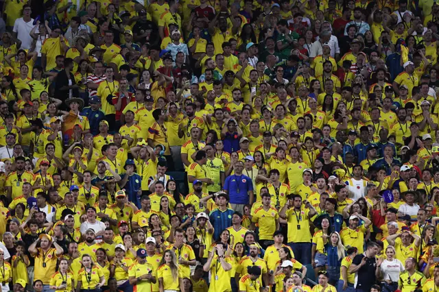 Colombia fans