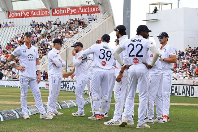 England's players