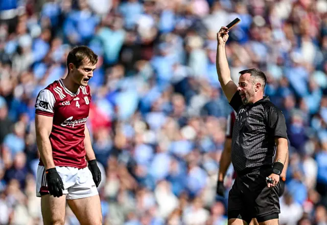 Liam Silke is black carded