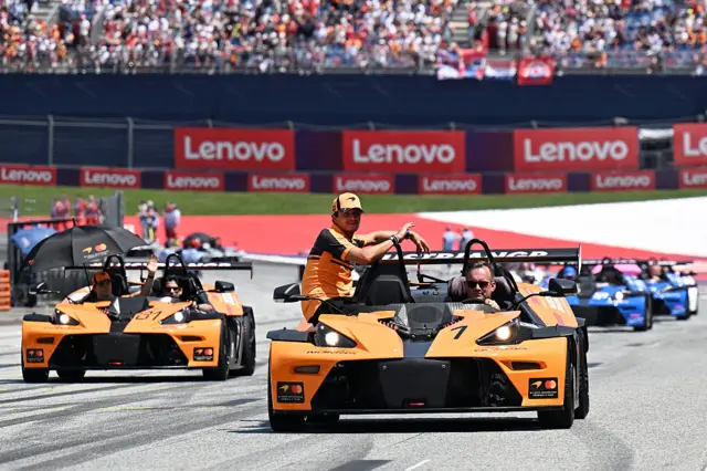 Drivers' parade