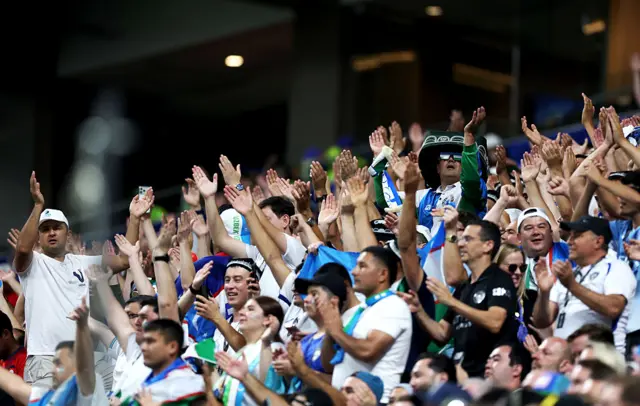 Uzbekistan fans