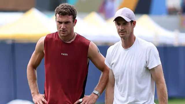 Jack Draper and Andy Murray