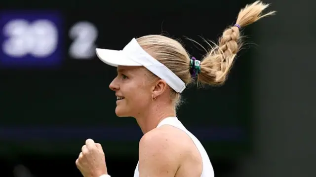 Harriet Dart of Great Britain celebrates