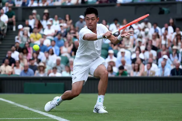 Yibing Wu in action