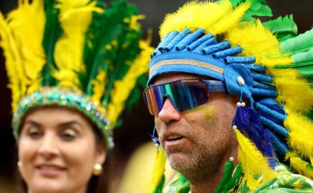 Brazil fans