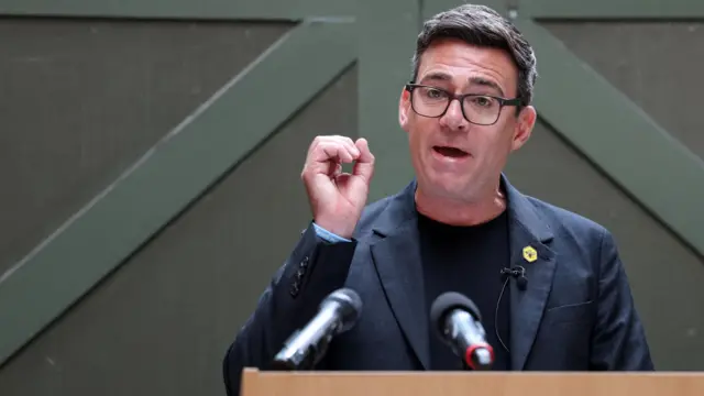 Andy Burnham, British member of parliament (MP) for Makerfield, applauds on the day he delivers a speech at the People's History Museum in Manchester, Britain, June 29, 2026.