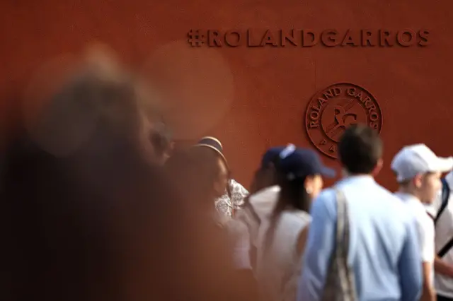 Roland Garros entrance