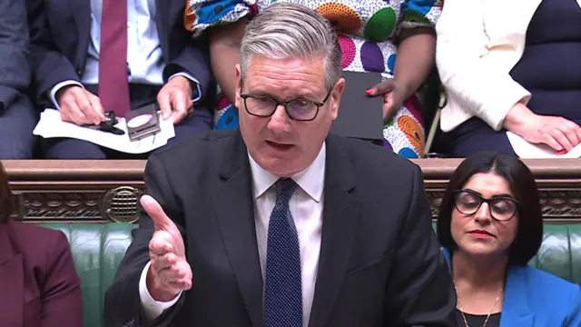 Starmer at disptach box