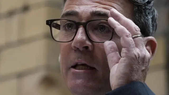 Andy Burnham delivers a speech at the People's History Museum, Manchester, to pledge to give Britain the "circuit-breaker it needs" whilst unveiling his plans for devolution and the economy.