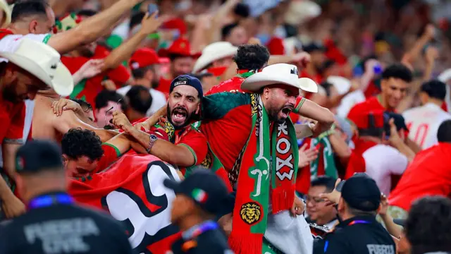 Morocco fans