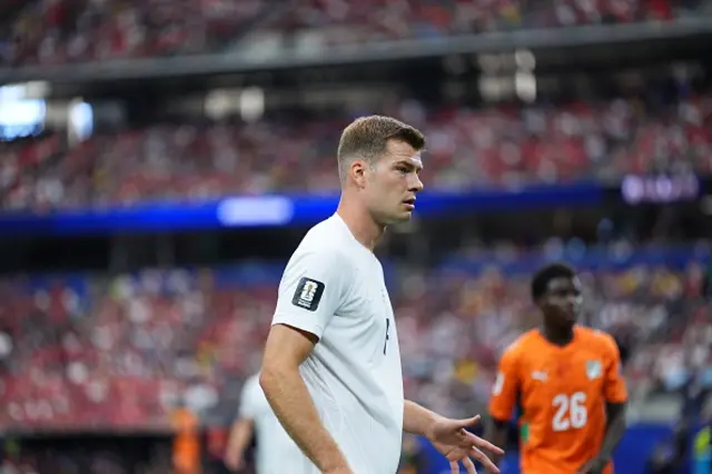 Alexander Sorloth of Norway in action