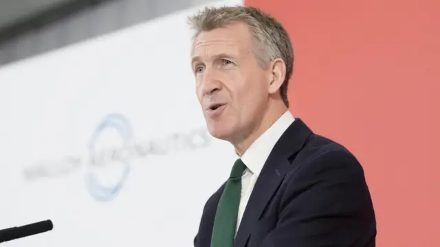 Britain's Defence Secretary Dan Jarvis delivers a speech, following the publication of long-delayed defence investment plan, in Berkshire, Britain, June 30, 2026