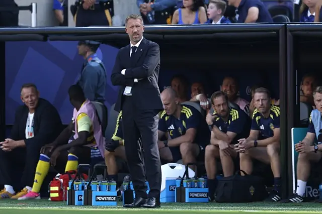 Sweden manager Graham Potter