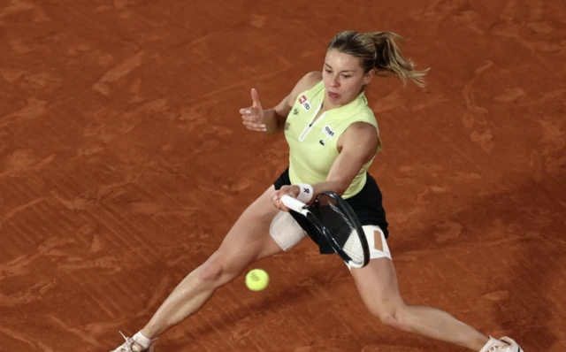 Poland's Maja Chwalinska in action