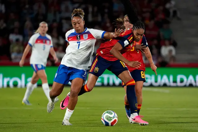 Lauren James loses possession