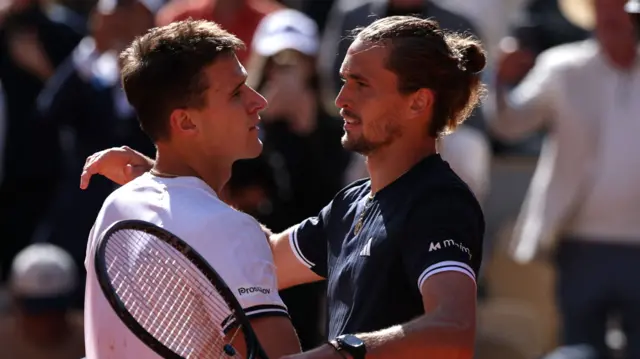 Jakub Mensik and Alexander Zverev