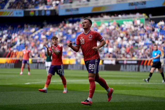 Shankland celebrates