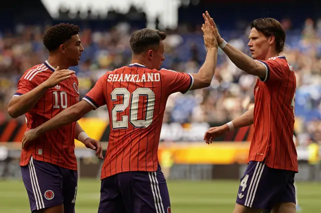 Scotland celebrate