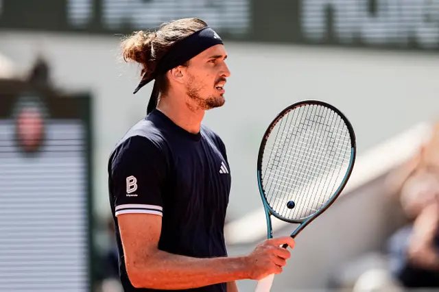 Alexander Zverev of Germany celebrates