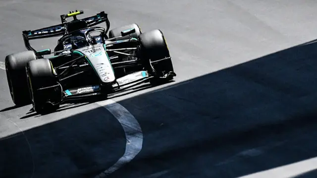 Kimi Antonelli leading the race