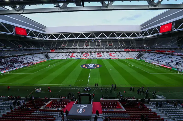 General view of stadium