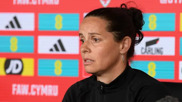 Wales head coach Rhian Wilkinson