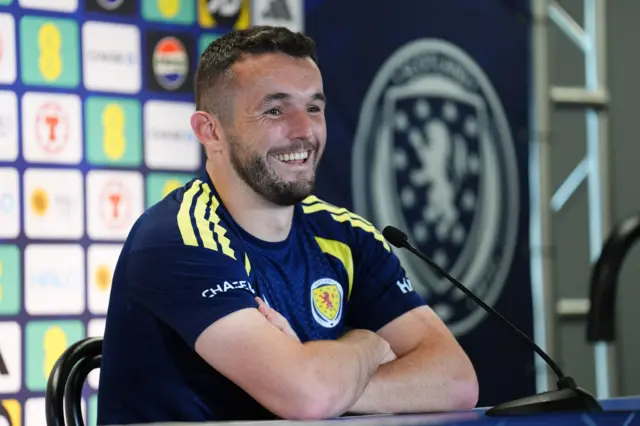 McGinn smiles