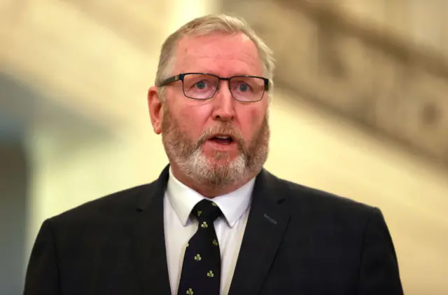 doug beattie, black suit with black tie