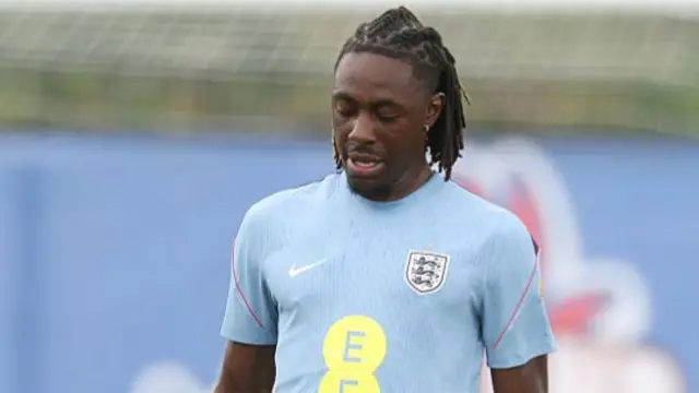 Eze in England training