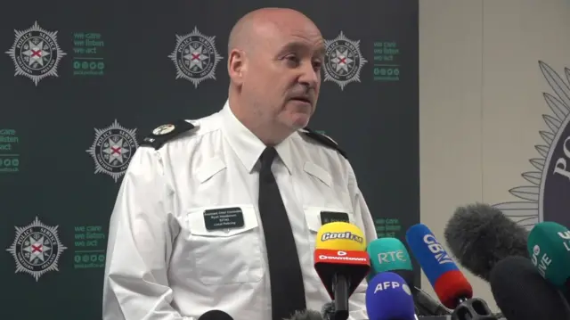 Assistant Chief Constable Ryan Henderson of the PSNI