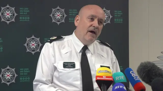 Assistant Chief Constable Ryan Henderson of the PSNI