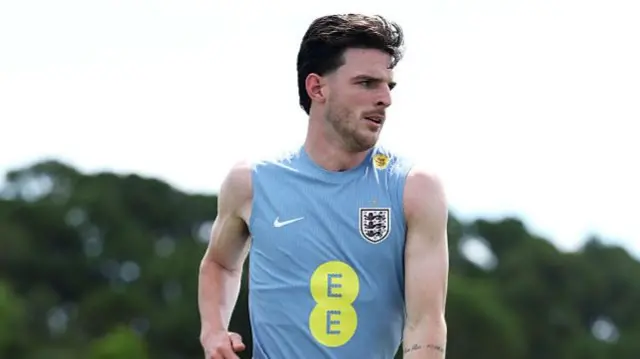 Declan Rice training