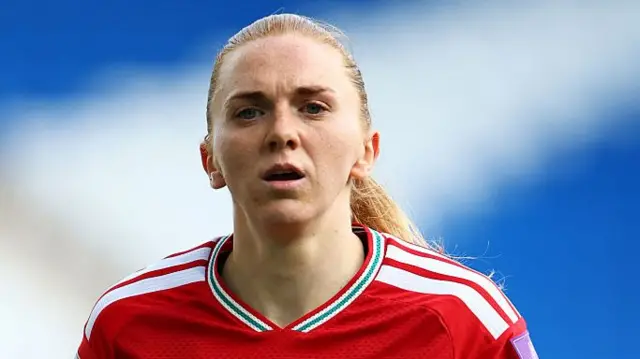 Wales midfielder Ceri Holland