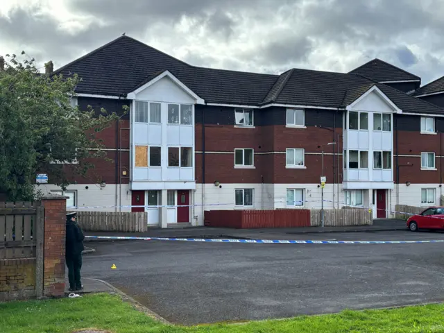 An apartment block