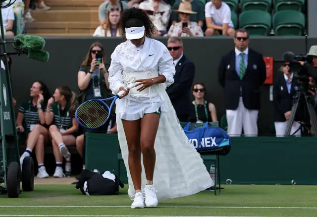 Naomi Osaka at Wimbledon 2026