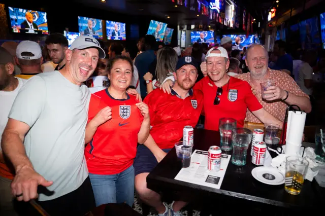 England fans in Atlanta