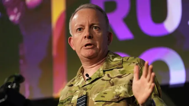 Chief of the Defence Staff Air Chief Marshal Sir Richard Knighton